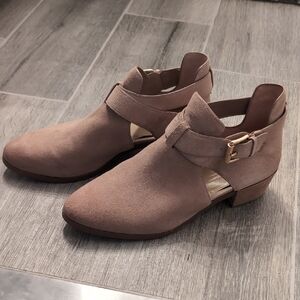 MICHAEL KORS Ankle Booties with Buckle Detail